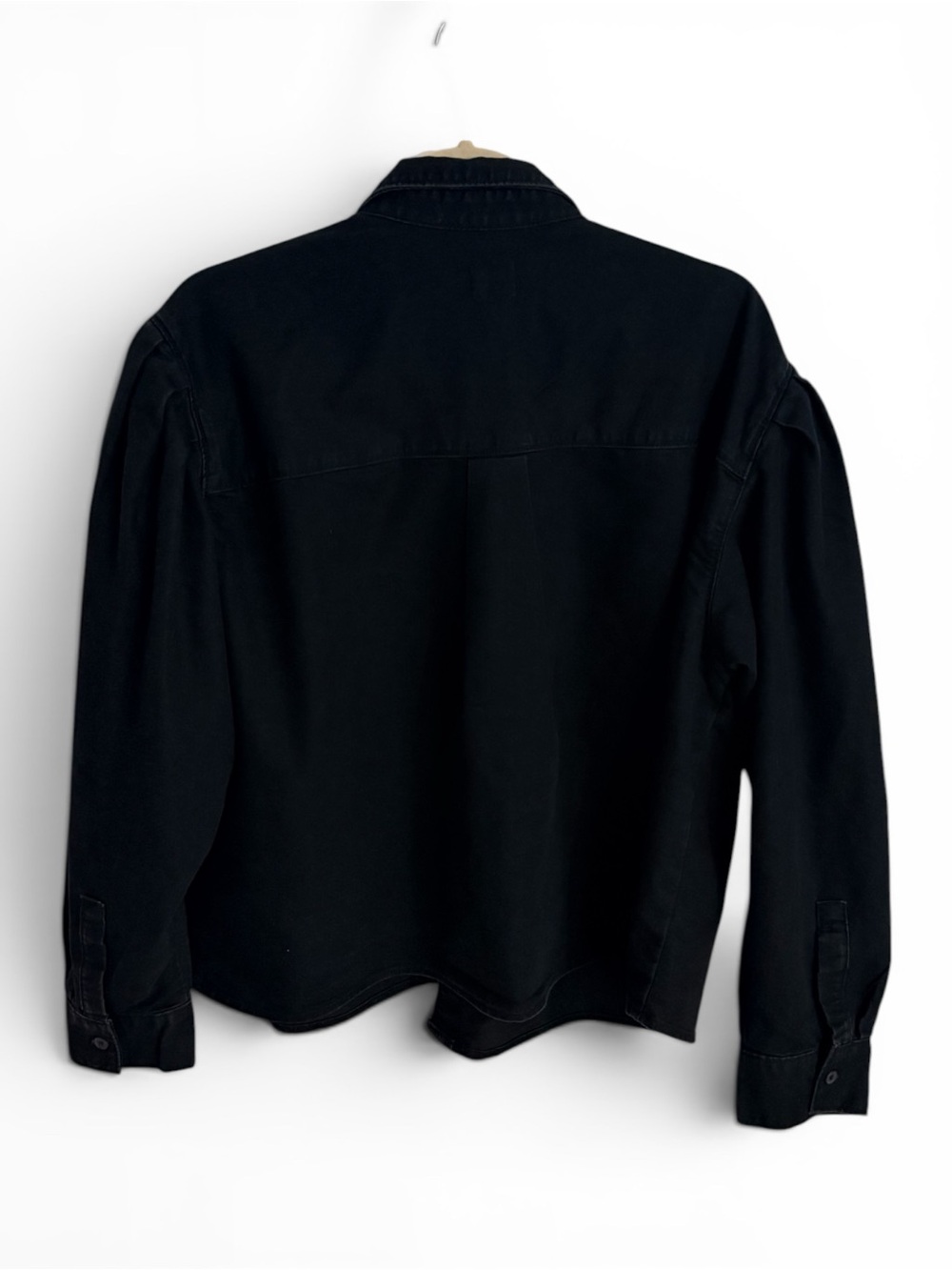 Levi’s Women's Black Overshirt Jacket - Casual Button-Up - Picture 6 of 6